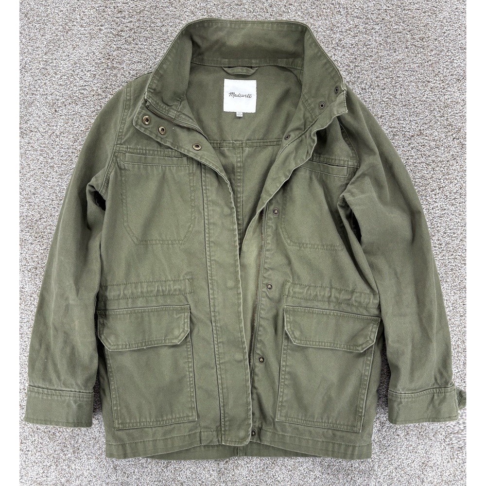 Madewell‎ Dispatch Utility Field Jacket Women's XS Olive Green Coastal Cowgirl